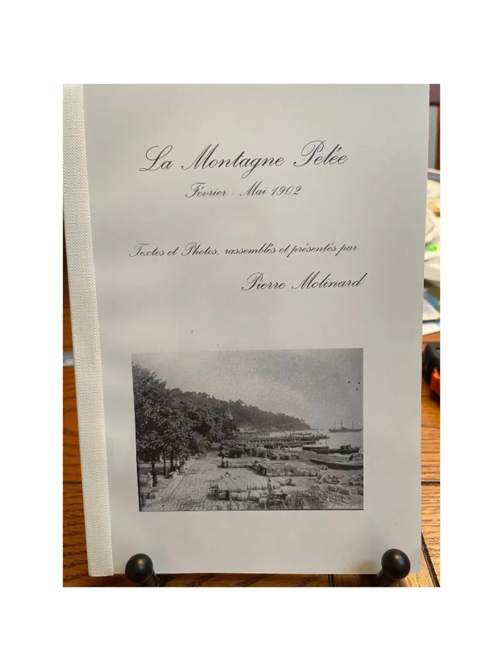 Rare La Montagne Pelee 1902 Pierre Molinard 2008 3rd Ed 1 of 50 Martinique